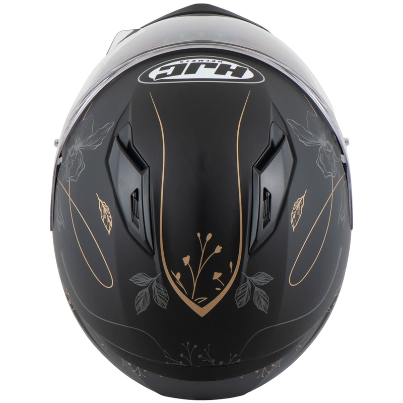 Kask motocyklowy integralny HJC C10 Epik MC9SF czarno-złoty