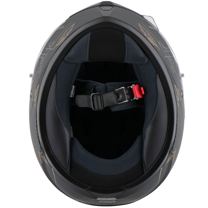 Kask motocyklowy integralny HJC C10 Epik MC9SF czarno-złoty