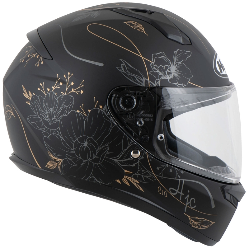 Kask motocyklowy integralny HJC C10 Epik MC9SF czarno-złoty