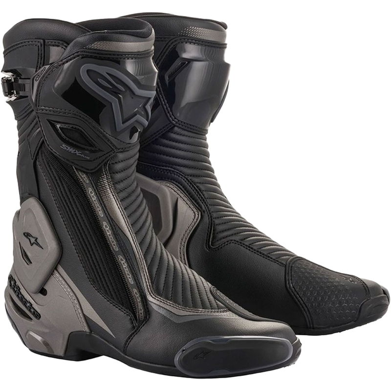 Buty motocyklowe Alpinestars SMX Plus 2 w kolorze czarno-ciemnoszarym