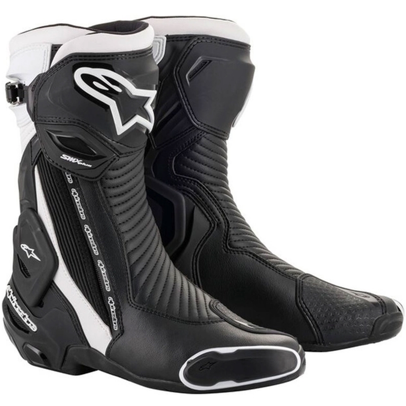 Buty motocyklowe Alpinestars SMX Plus 2 czarno-białe