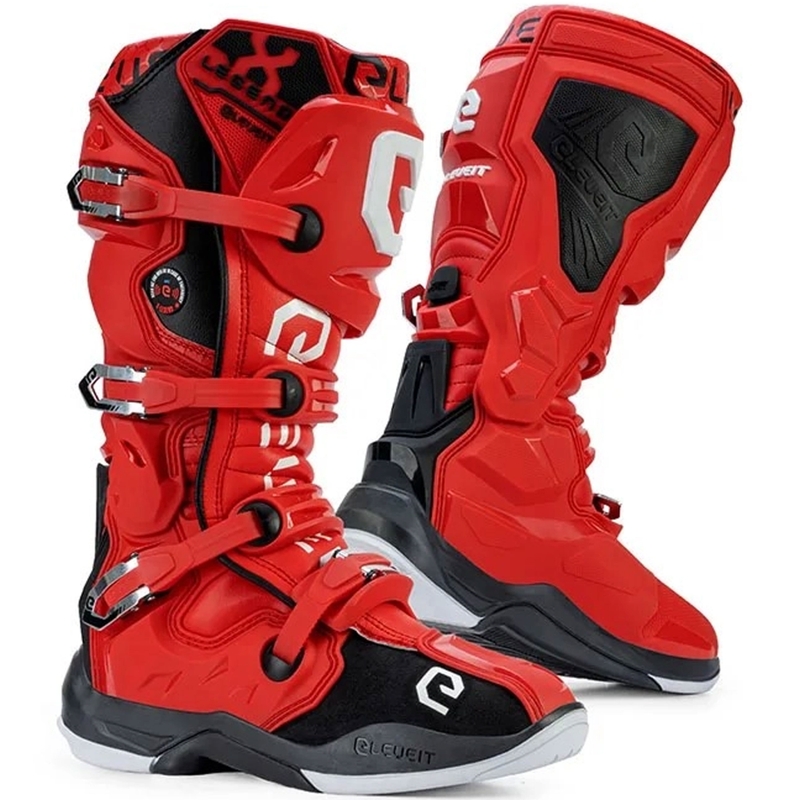 Buty motocyklowe Eleveit X-Legend czerwone