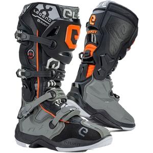 Buty motocyklowe Eleveit X-Legend szaro-pomarańczowe