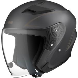 Kask motocyklowy otwarty SENA Outstar S czarny mat