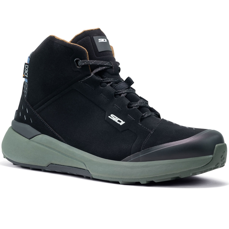 Buty motocyklowe SIDI NUCLEUS Suede WP czarno-zielone