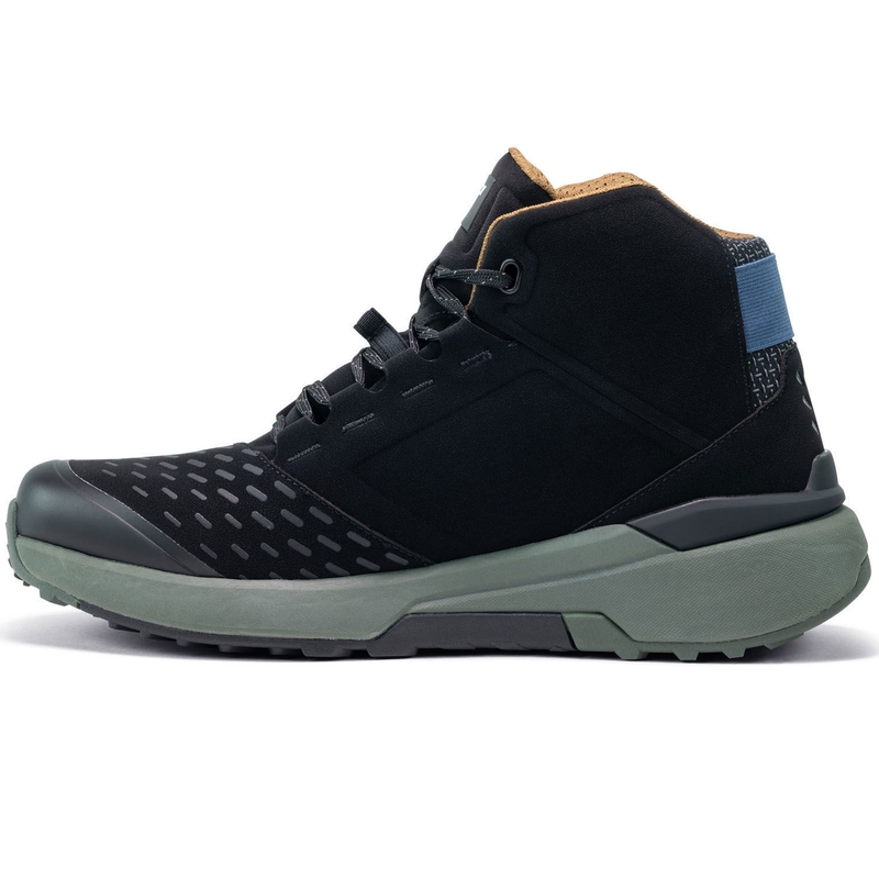 Buty motocyklowe SIDI NUCLEUS Suede WP czarno-zielone