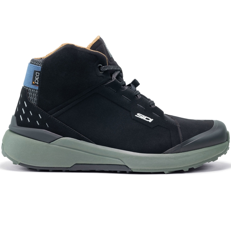 Buty motocyklowe SIDI NUCLEUS Suede WP czarno-zielone