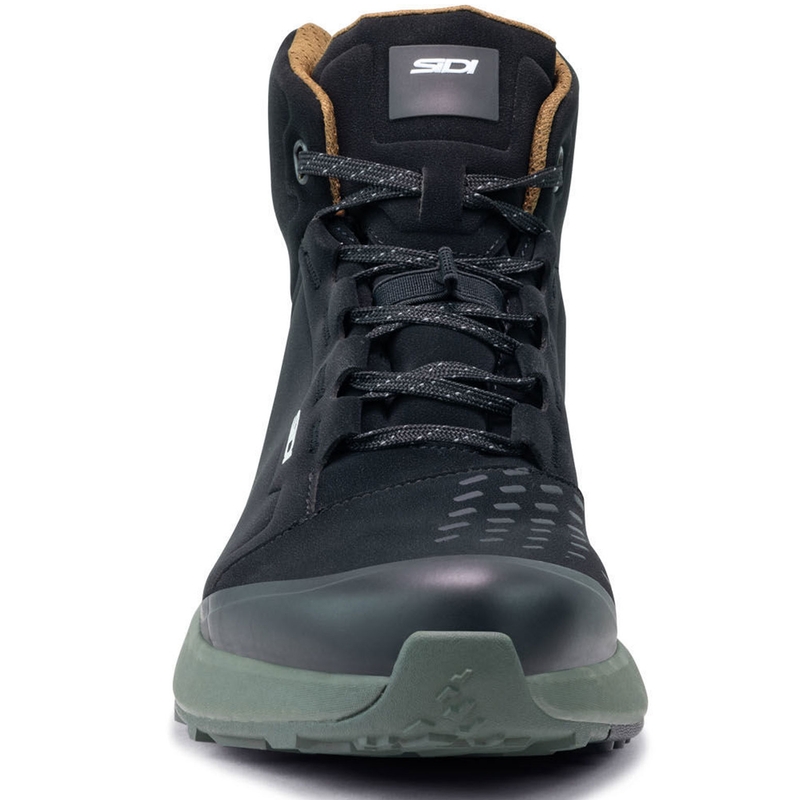 Buty motocyklowe SIDI NUCLEUS Suede WP czarno-zielone