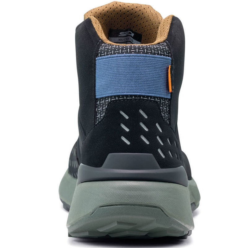 Buty motocyklowe SIDI NUCLEUS Suede WP czarno-zielone