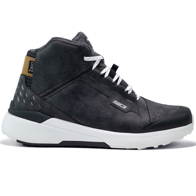 Buty motocyklowe SIDI NUCLEUS Suede WP czarno-białe