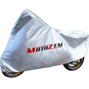 Pokrowiec na motocykl MotoZem – srebrny