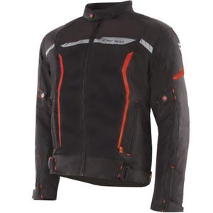 Kurtka motocyklowa Street Racer Flex Air czarno-czerwona