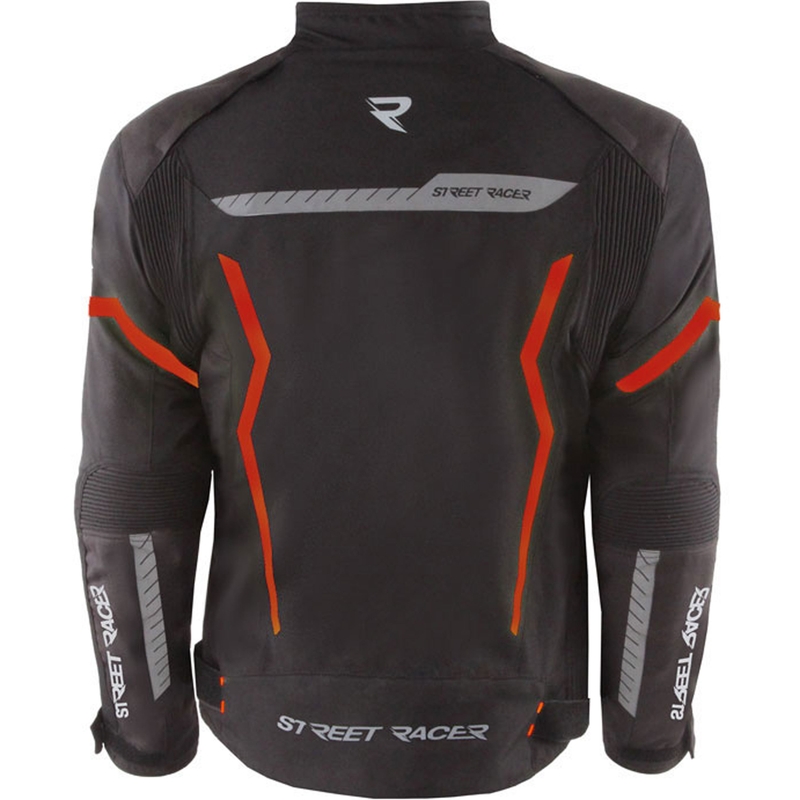 Kurtka motocyklowa Street Racer Flex Air czarno-czerwona