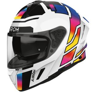Kask motocyklowy Airoh SPARK 2 Livery Full Face w błyszczącej tęczy