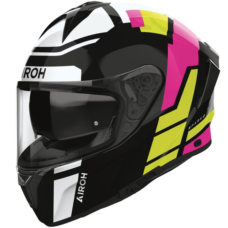 Kask motocyklowy integralny Airoh SPARK 2 Livery w kolorze błyszczącej mięty
