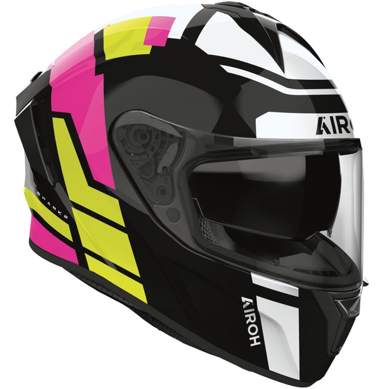 Kask motocyklowy integralny Airoh SPARK 2 Livery w kolorze błyszczącej mięty