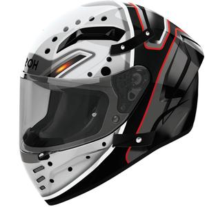 Kask motocyklowy integralny Airoh CONNOR Masker, połyskujący, szaro-czarny