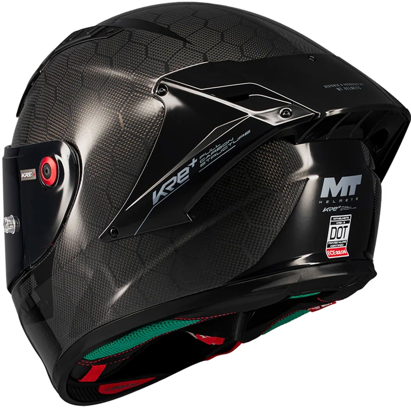 Kask motocyklowy integralny MT KRE+ S Pure A1 czarny