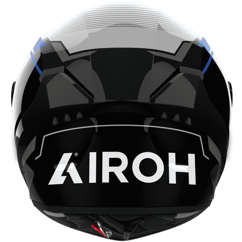 Kask motocyklowy integralny Airoh CONNOR Ego, błyszczący niebieski