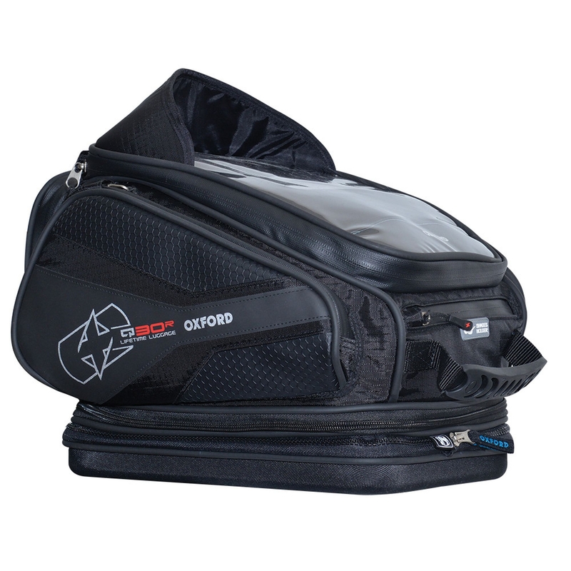 Tankbag na motocykl Oxford Q30R QR czarny wyprzedaż