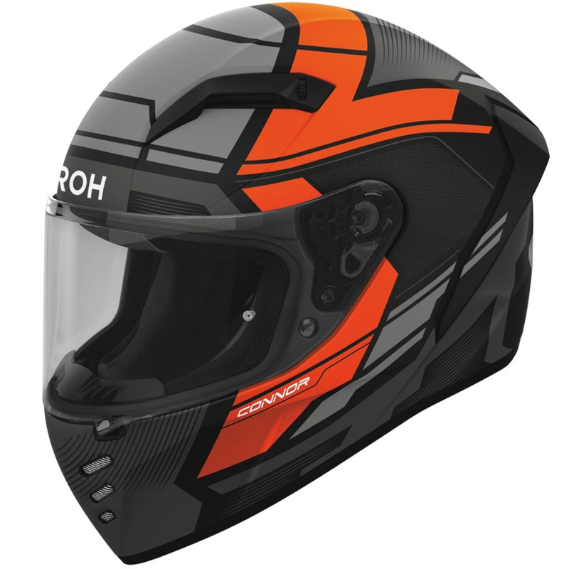 Kask motocyklowy integralny Airoh CONNOR Ego matowo pomarańczowy