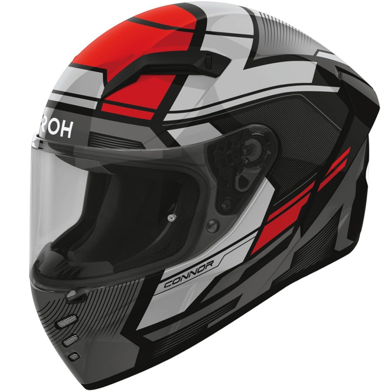 Kask motocyklowy integralny Airoh CONNOR Ego błyszczący czerwony