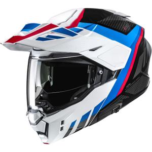 Kask motocyklowy typu flip-up HJC i80 Imes MC21 czarno-biało-niebiesko-czerwony