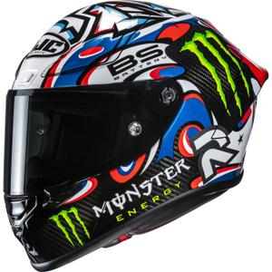 Kask motocyklowy integralny HJC RPHA 1 V2 CARBON Quartararo Le Mans III MC25 wielokolorowy
