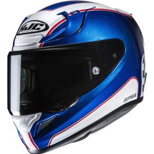 Kask motocyklowy integralny HJC RPHA 12 Respon MC2 niebiesko-biało-czerwony
