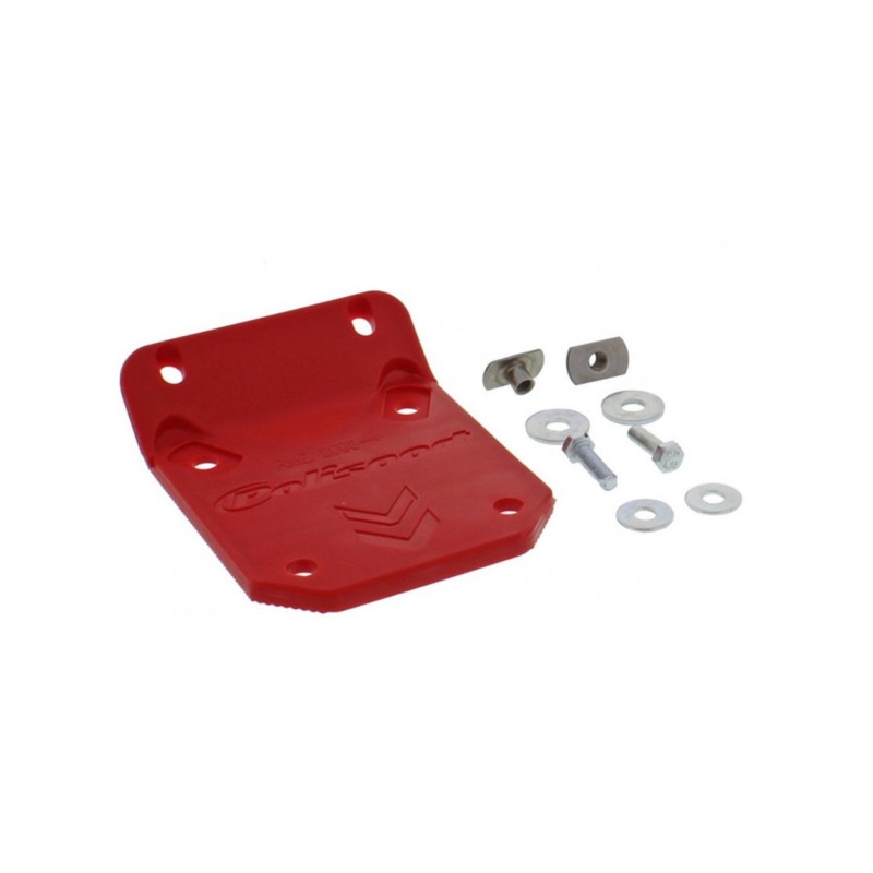 Mounting kit POLISPORT SM LINE SUZUKI red