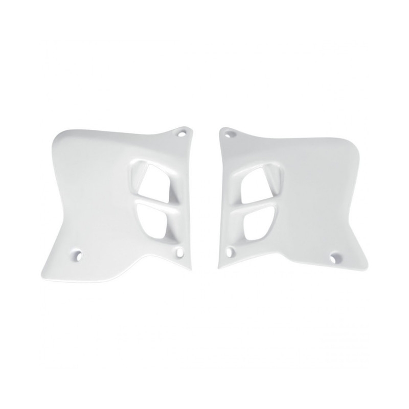 Radiator scoops POLISPORT White for YAMAHA YZ 125 1993-1995, YAMAHA YZ 250 1993-1995