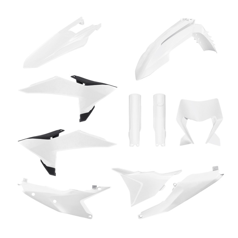 Plastic body kit POLISPORT White