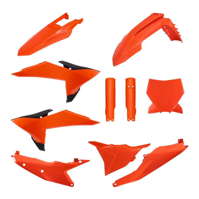 Plastic body kit POLISPORT Orange