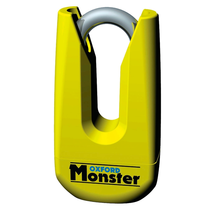 Blokada hamulca tarczowego Oxford Monster żółta