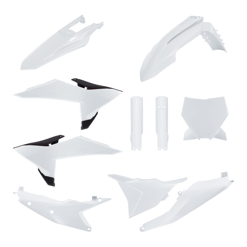 Plastic body kit POLISPORT White