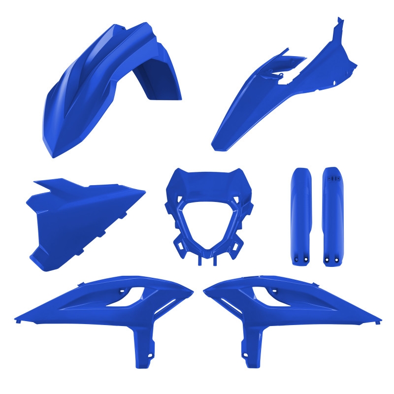 Plastic body kit POLISPORT BLUE
