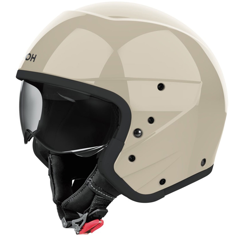 Kask motocyklowy modułowy Airoh J110 Color w kolorze błyszczącej mokki