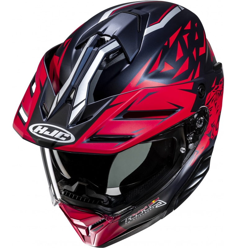 Kask motocyklowy enduro HJC RPHA 60 Spielberg Red Bull Ring MC21SF niebiesko-czerwony