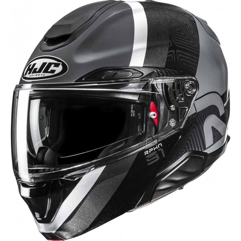 Kask motocyklowy HJC RPHA 91 Fensh MC5 z klapką czarno-szary