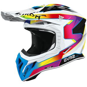Kask motocrossowy Airoh Aviator ACE 2 Sunrise błyszczący wielokolorowy