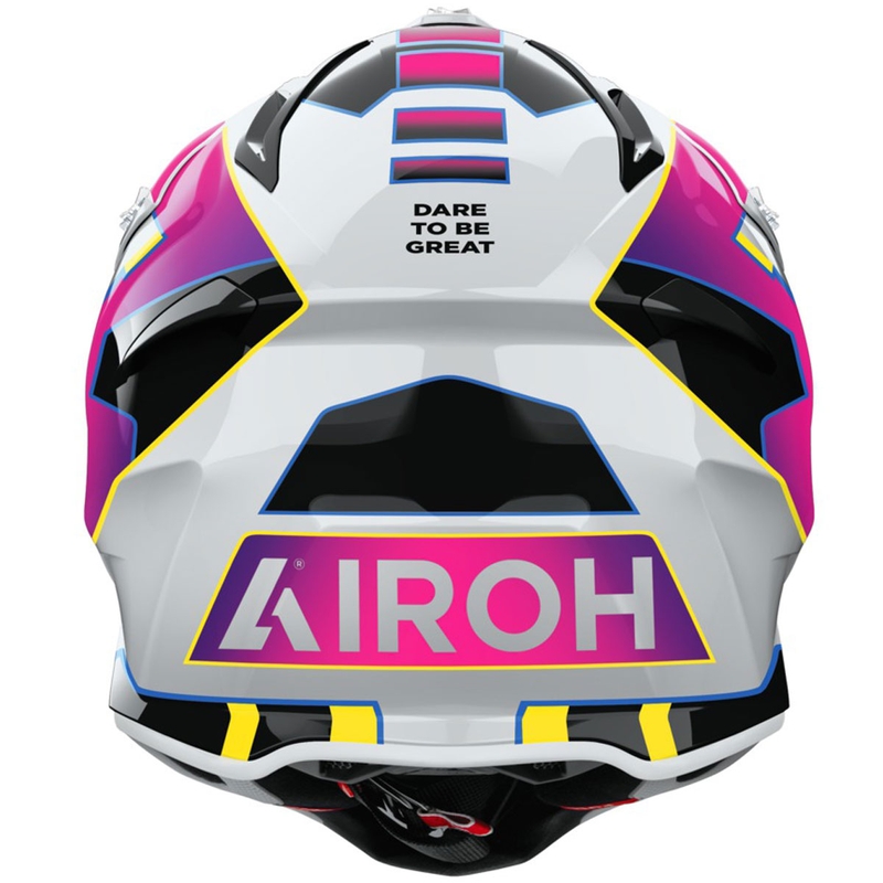 Kask motocrossowy Airoh Aviator ACE 2 Sunrise błyszczący wielokolorowy