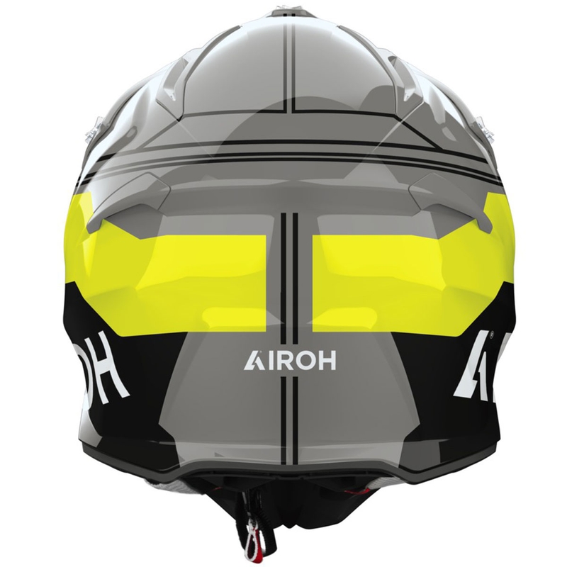 Kask motocrossowy Airoh Aviator ACE 2 Fury błyszczący żółty