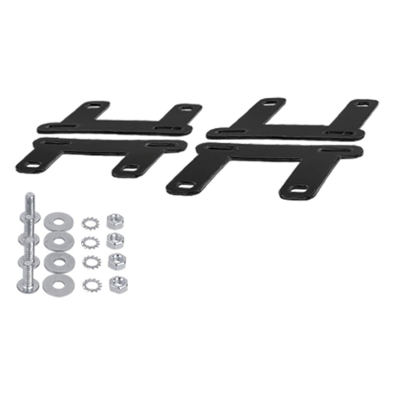 Headlight extensions POLISPORT black