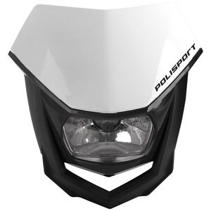 Headlight POLISPORT HALO White/Black