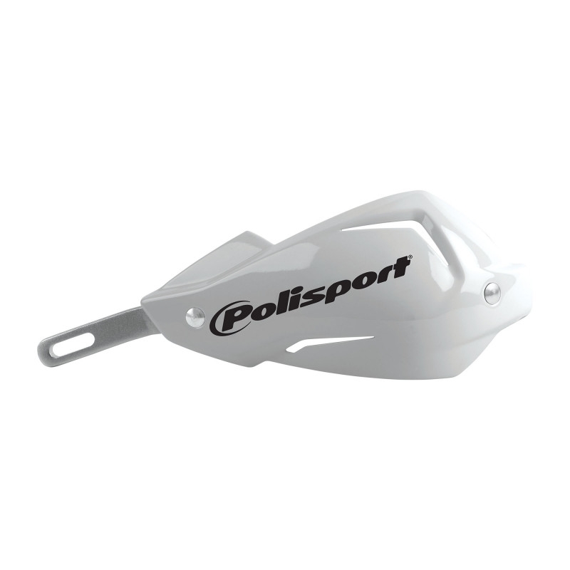 Handguard POLISPORT FWA - TOUQUET with universal handlebar mounting kit White