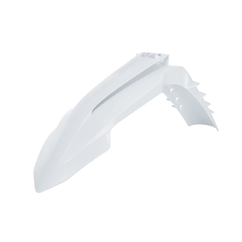 Front Fender POLISPORT White OEM Color
