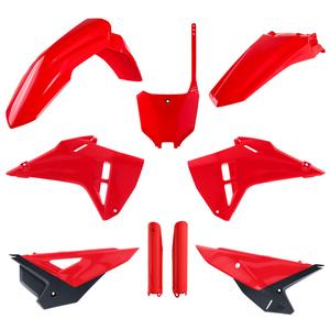Plastic body kit POLISPORT 91617 restyling Red