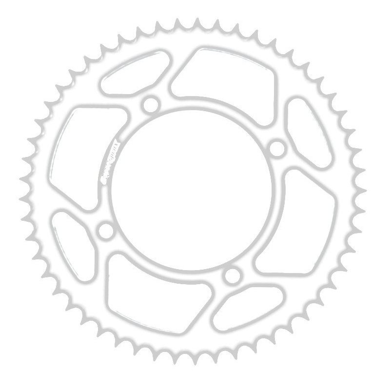 Rear ALU sprocket SUPERSPROX red 63T, 428