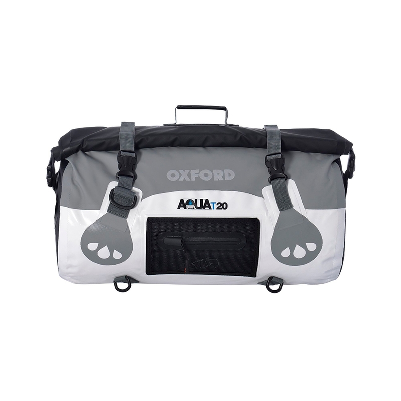 Wodoodporna torba Oxford Aqua20 Roll Bag biało-szara