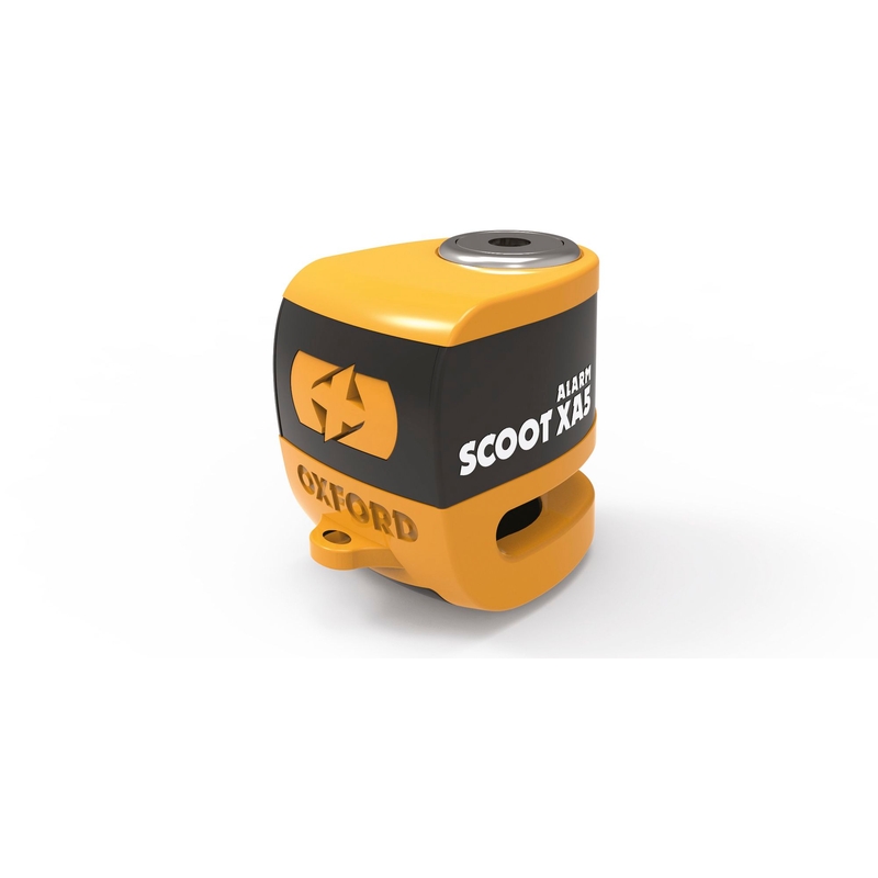 Blokada hamulca tarczowego Oxford Scoot XA5 pomarańczowo-czarna